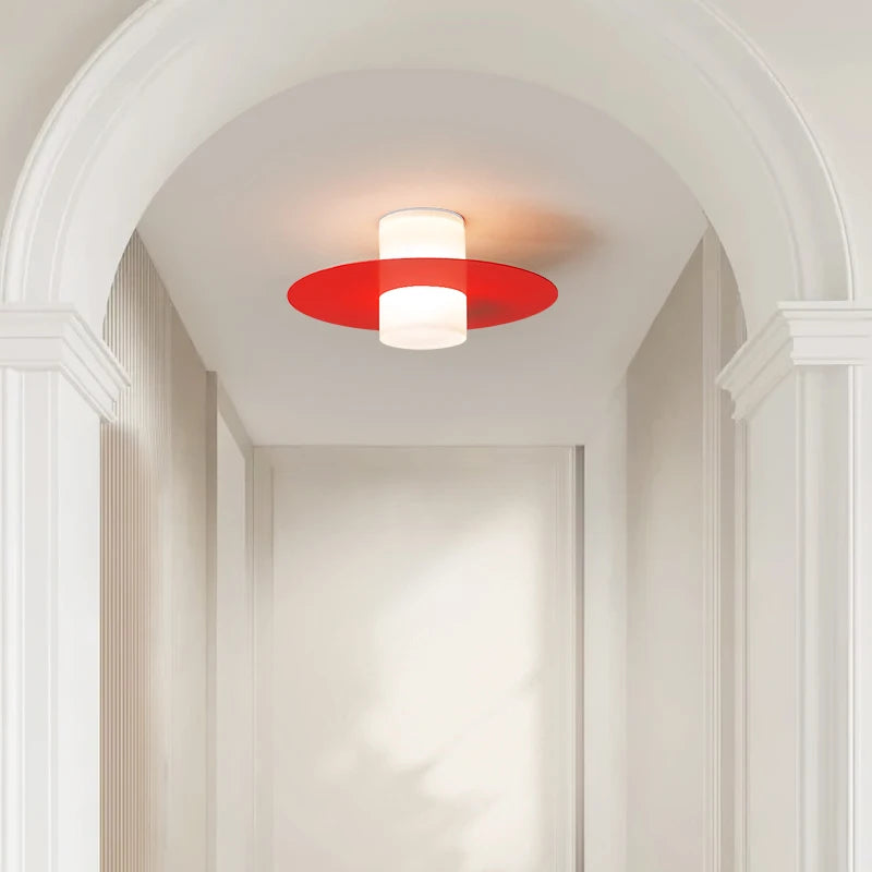 Plafonnier Led allée couloir couloir lustre moderne plafonnier pour salon salle à manger cuisine chambre noir blanc