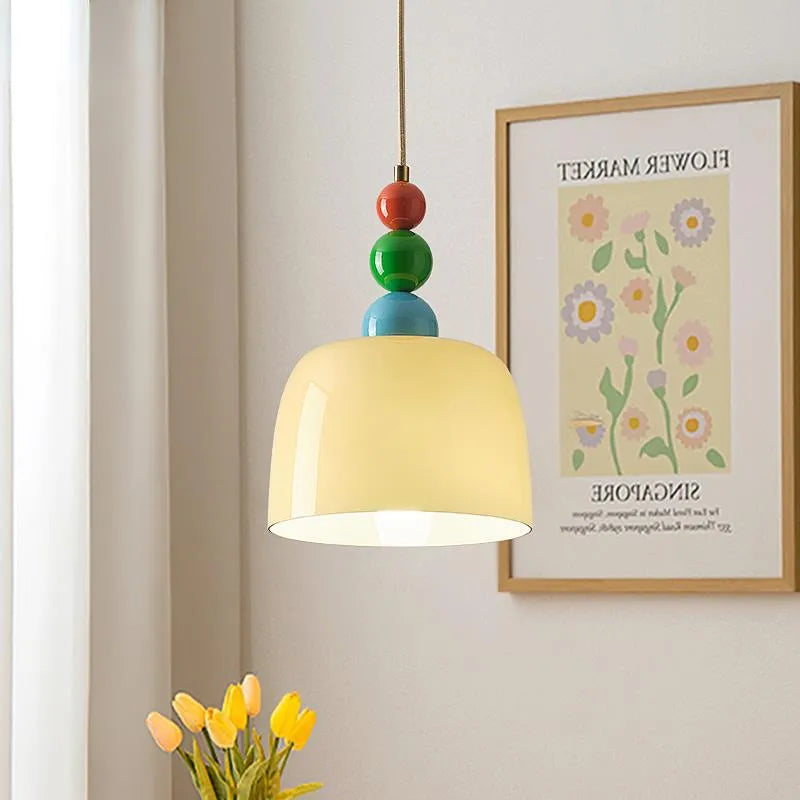 Suspension design moderne perles LED