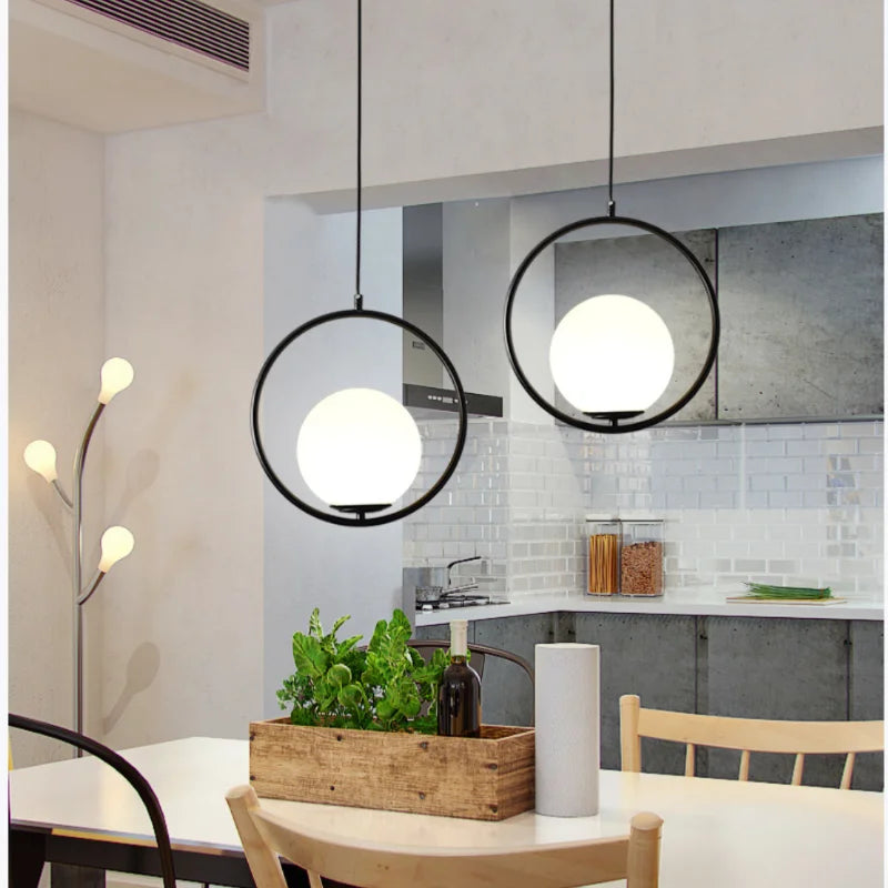 Suspension LED modernes