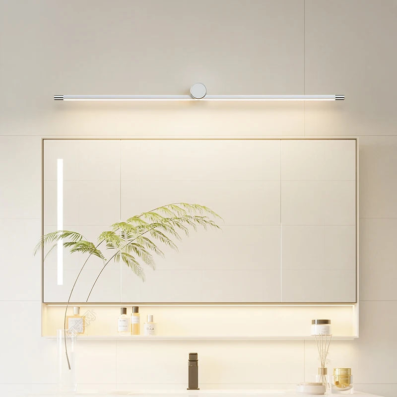 miroir moderne avec lumières led pour maquillage et décoration intérieure