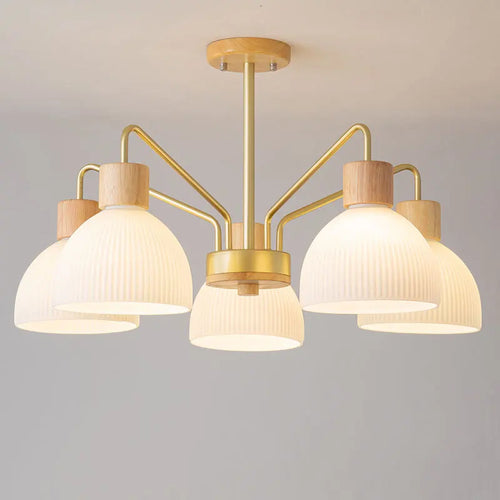 lustre nordique minimaliste décoration maison éclairage intérieur