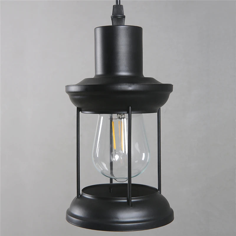 applique murale d'art nordique en fer led rétro pour bar café restaurant