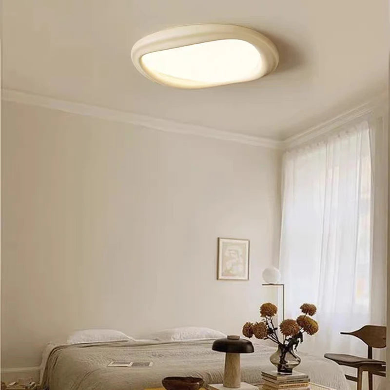 Plafonnier rond led moderne avec télécommande pour décoration intérieure