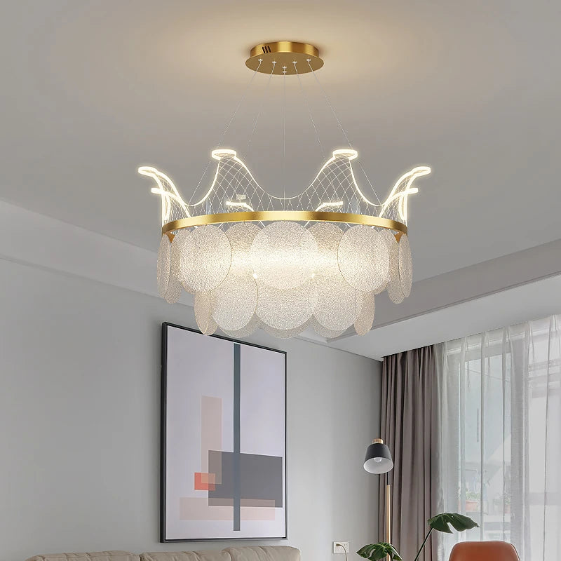 lustre moderne minimaliste de luxe pour enfants nordique