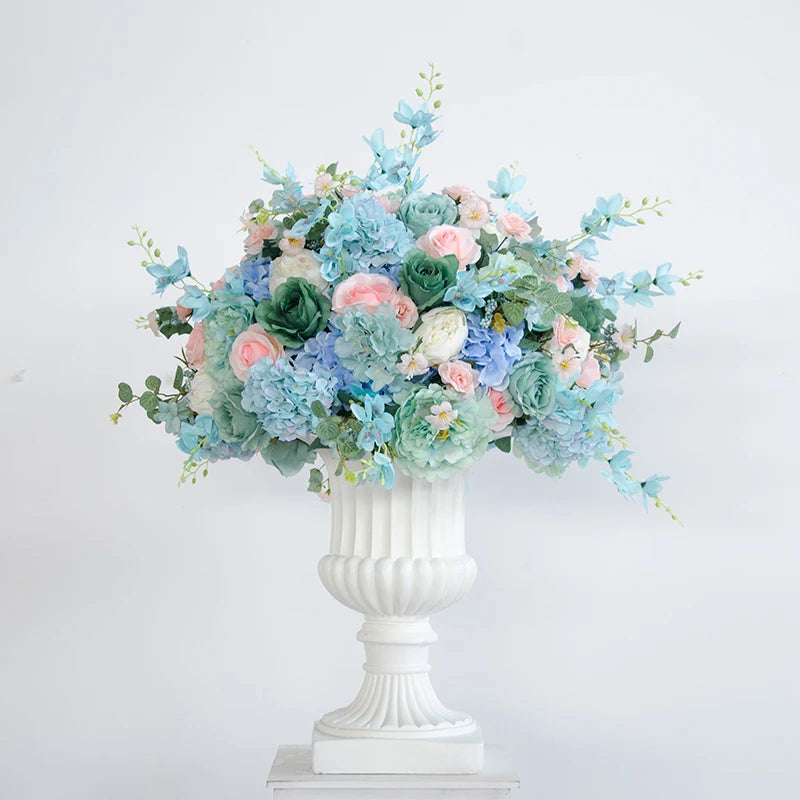 boules de fleurs artificielles en soie pour décoration de mariage et photo