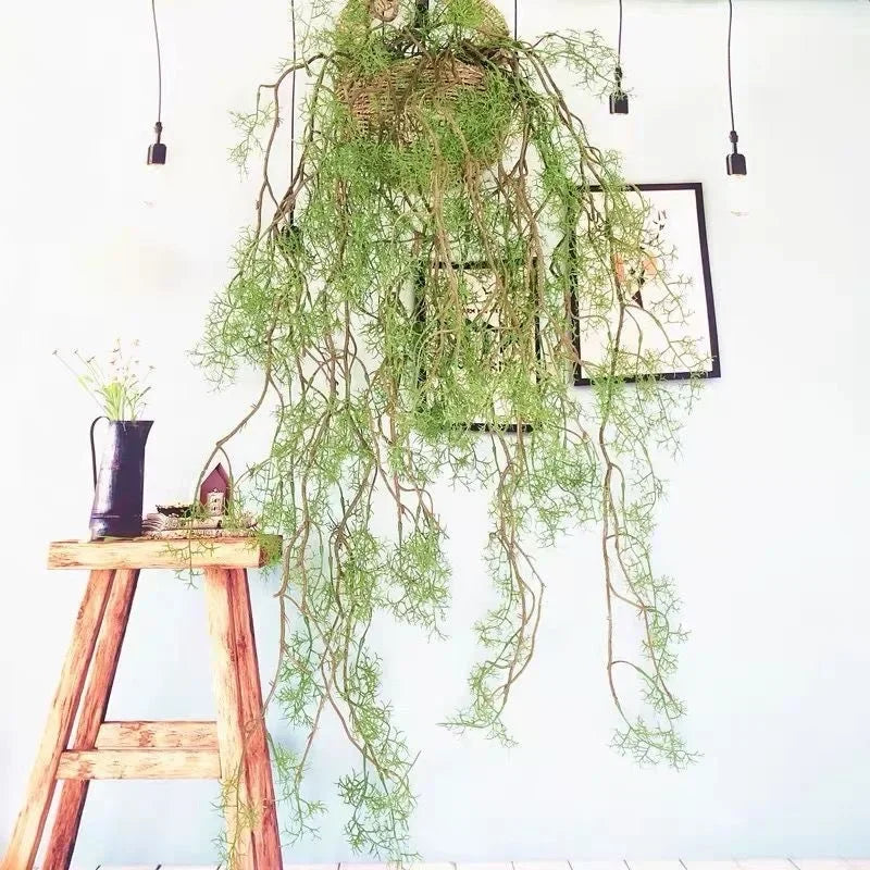 plantes artificielles vignes en plastique pour décoration intérieur et extérieur