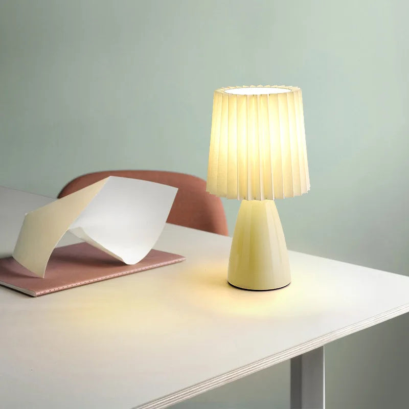 Lampe bureau rétro net rouge veilleuse chaleur