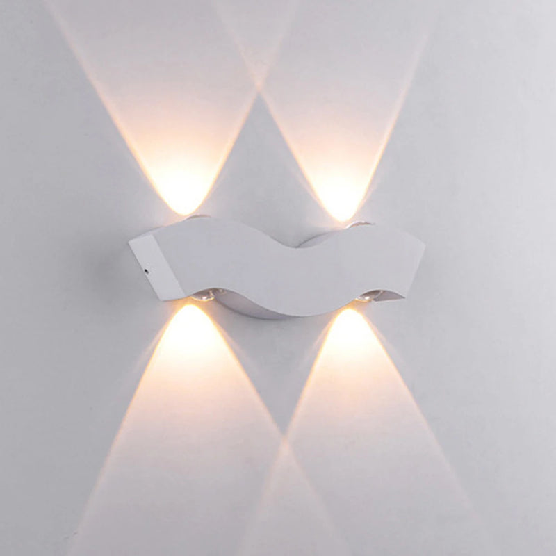Applique murale LED nordique en aluminium