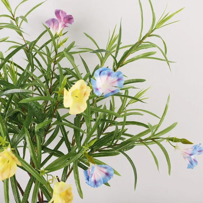 fleurs artificielles phlox en soie pour décoration de jardin