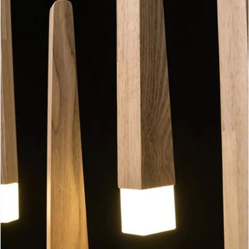 Suspension en bois moderne