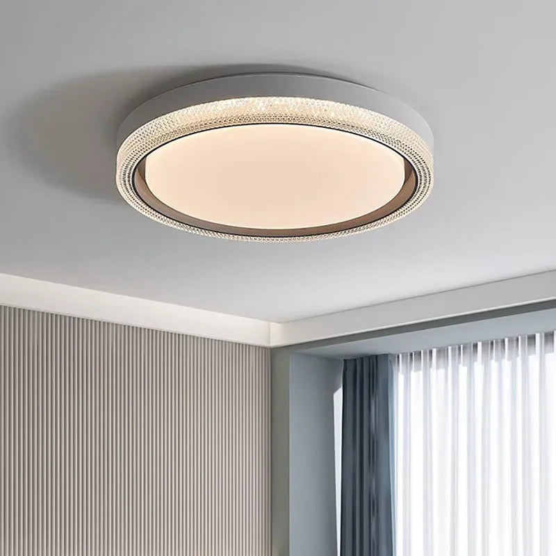 Plafonnier rond moderne à leds pour intérieur décoratif maison