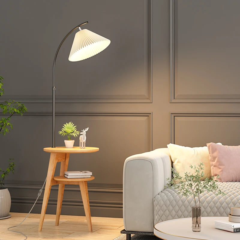 Lampadaires Led en bois