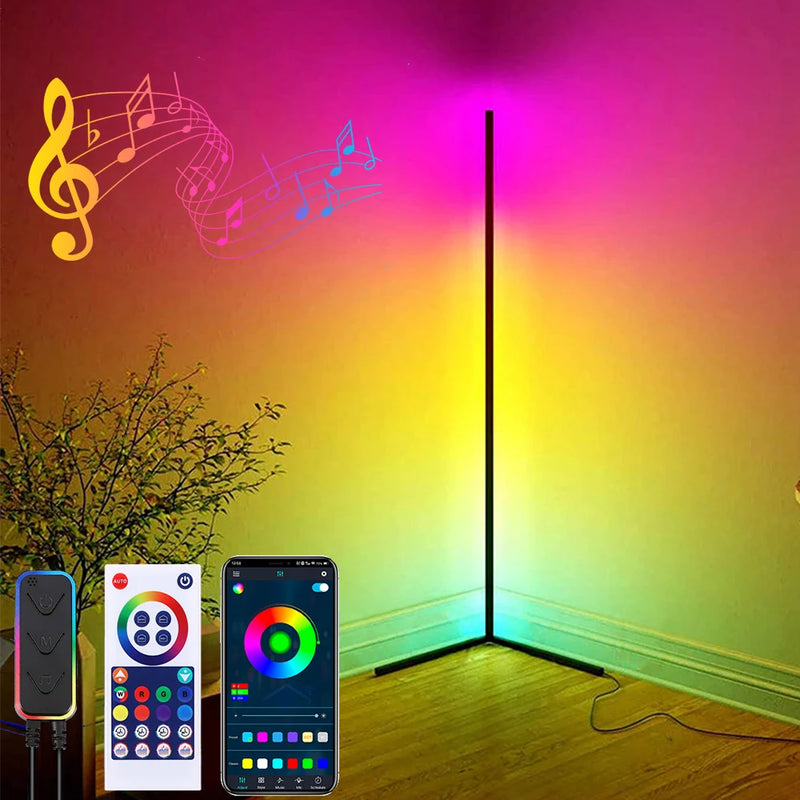 lampe salon smart rgb couleur musique télécommande