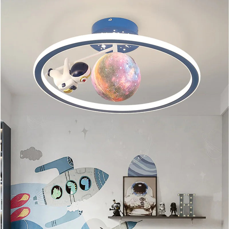 Plafond moderne à LEDs lampe Lustre pour chambre d'enfant salon salle à manger étude décoration de la maison luminaire intérieur Lustre