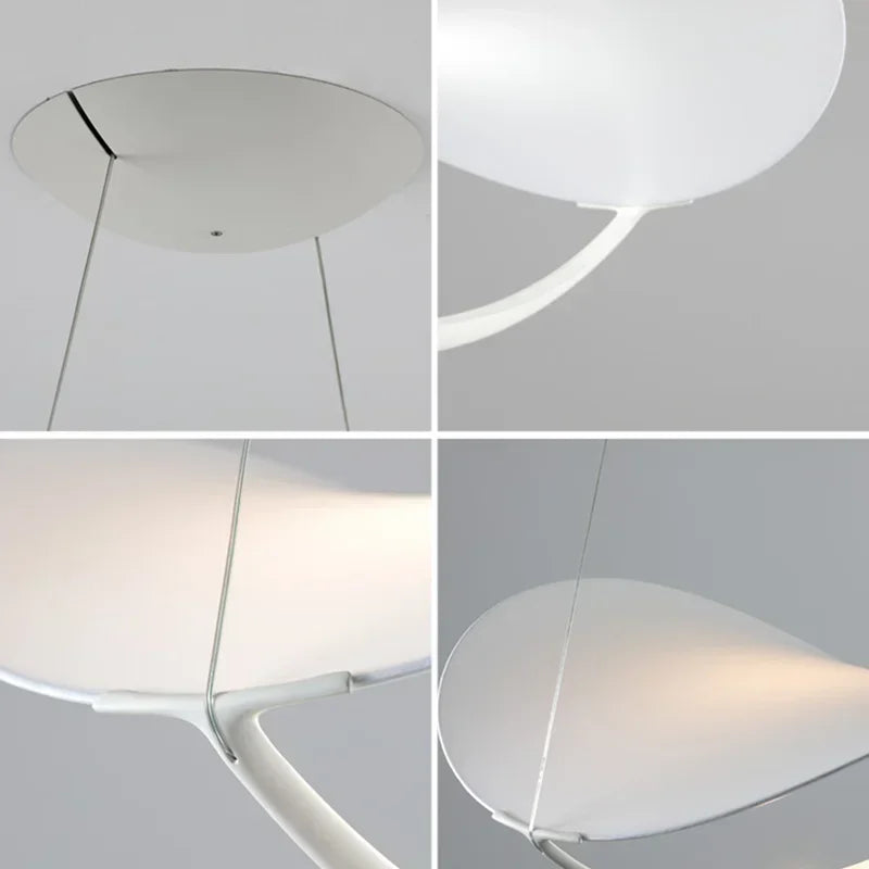 Italy Design High Quality Dining Room Kitchen Island Hanging Lamp Pendant Light Cloth Ceiling Chandelier Close to Original