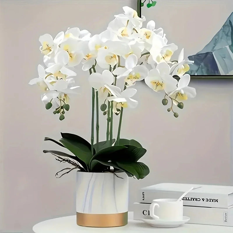 branches de fleurs artificielles orchidées pour décoration et événements