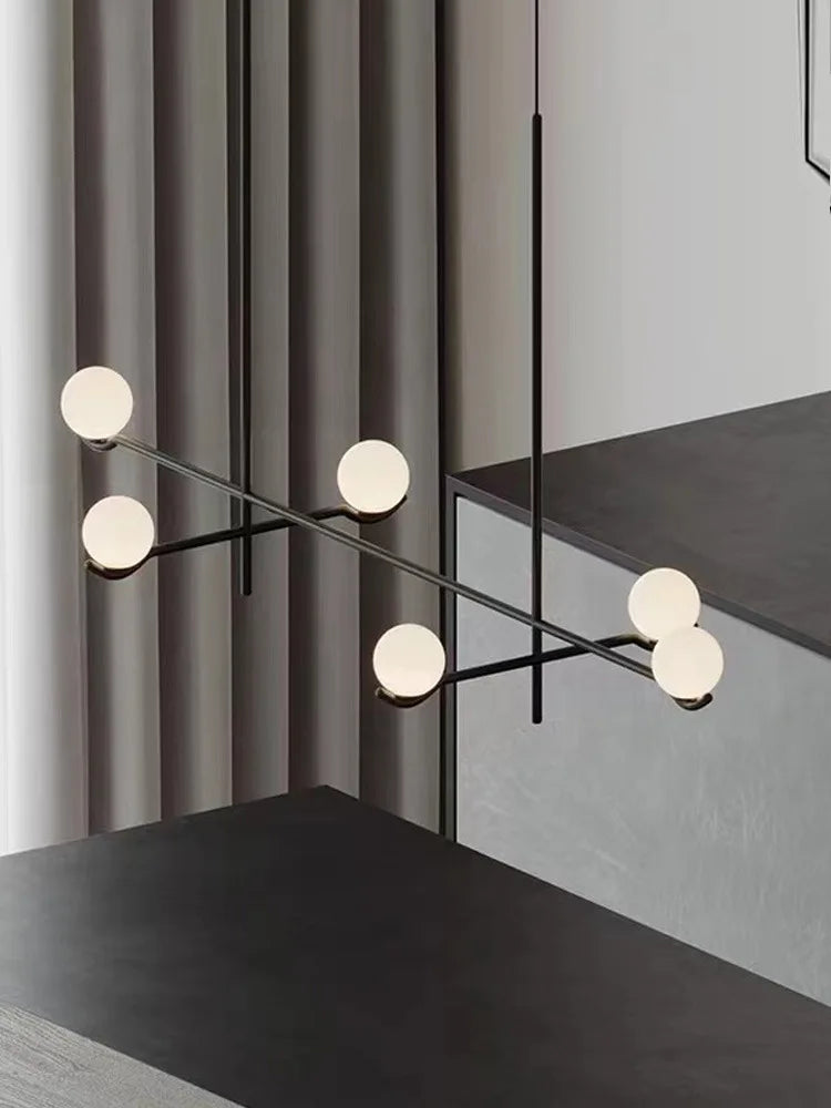 suspension minimaliste postmoderne pour intérieur élégant et contemporain