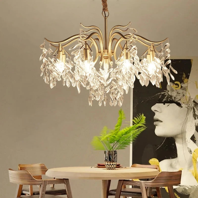 plafonnier winfordo américain simple en cristal wf-xd005