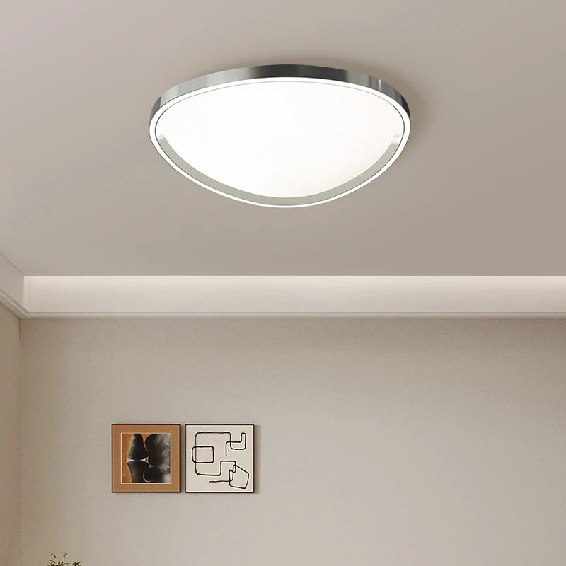 lustre led moderne minimaliste galvanisé protection yeux