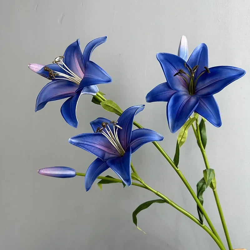 branche de lys artificielle décoration florale pour intérieur