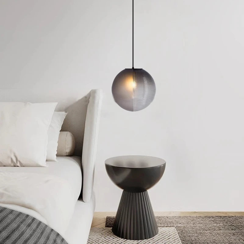 Lampadaire scandinave moderne en forme de raisin