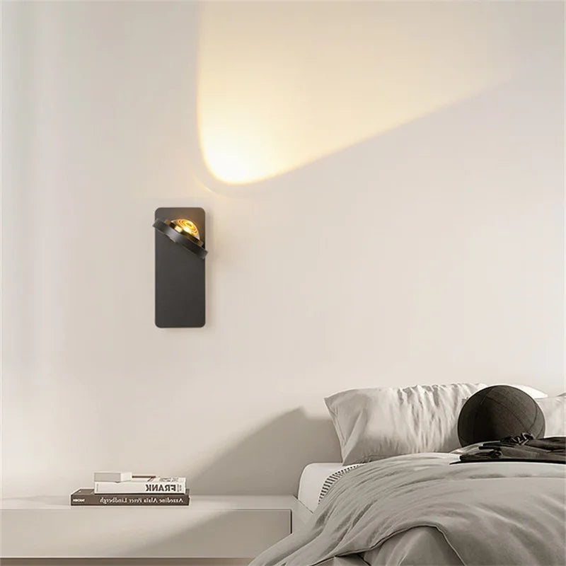 Applique murale LED réglable au design nordique moderne