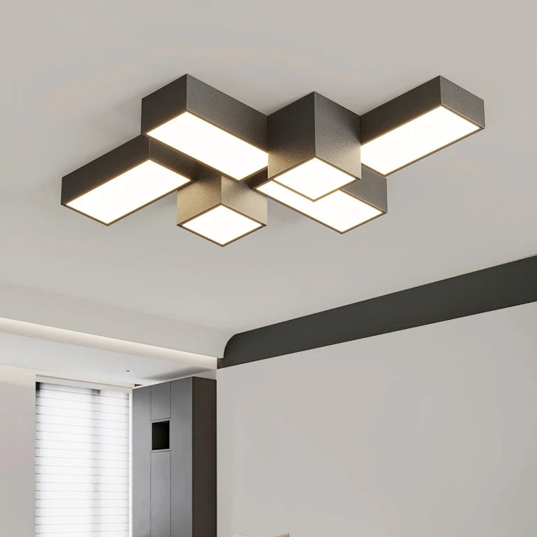 Plafonnier Led carré minimaliste moderne