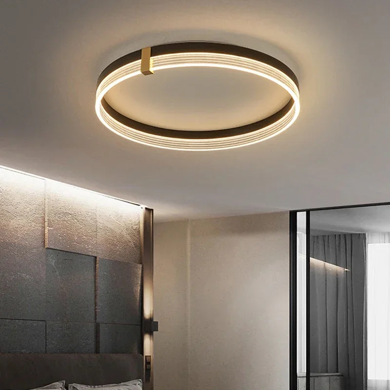 Plafonnier moderne à leds pour intérieur décoration maison