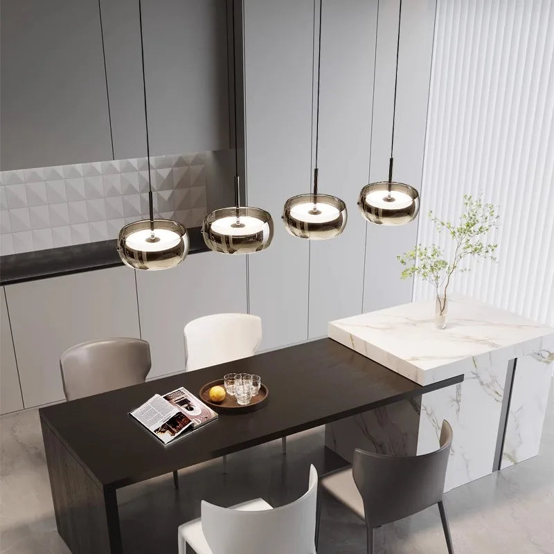 lustre décoratif pour intérieur avec lampes suspendues