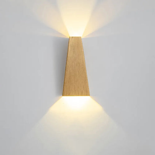 applique LED intérieure chambre salon applique murale décoration haut et bas lumière en aluminium applique moderne appliques AU18