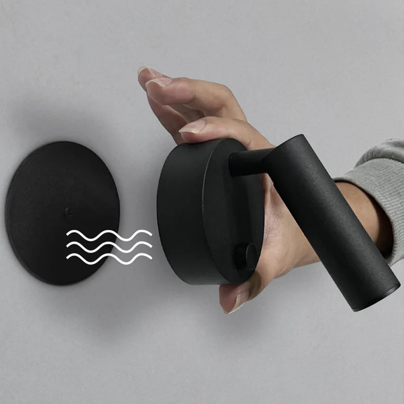 applique murale rotative sans fil rechargeable avec variateur tactile led