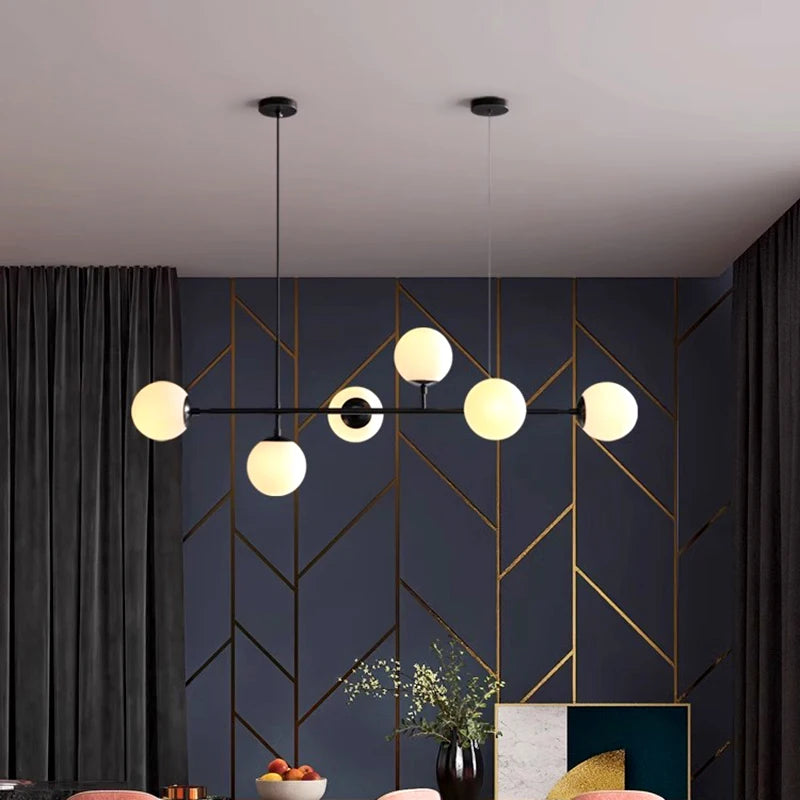 lustre led moderne pour éclairage intérieur suspendu