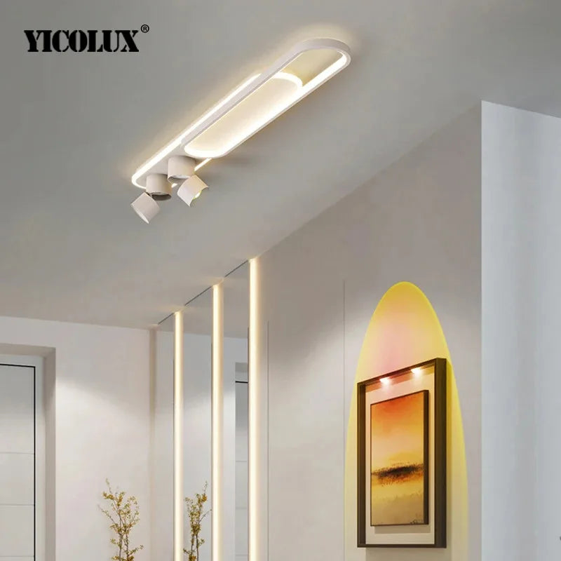 plafonnier led moderne luminaire décoratif d'intérieur pour loft