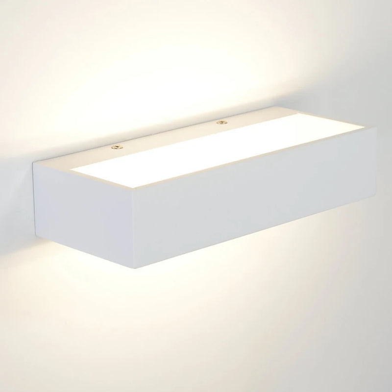 applique murale led en aluminium direction haut et bas bl33