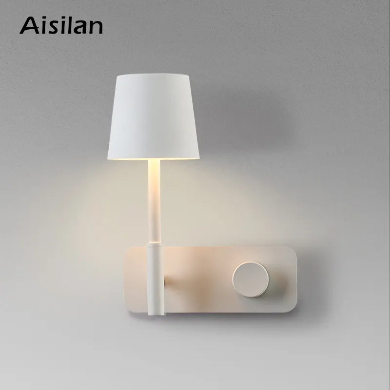 applique murale led avec interface interrupteur