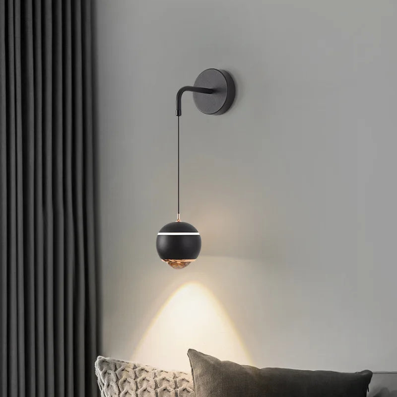 applique murale nordique créative pour éclairage décoratif moderne