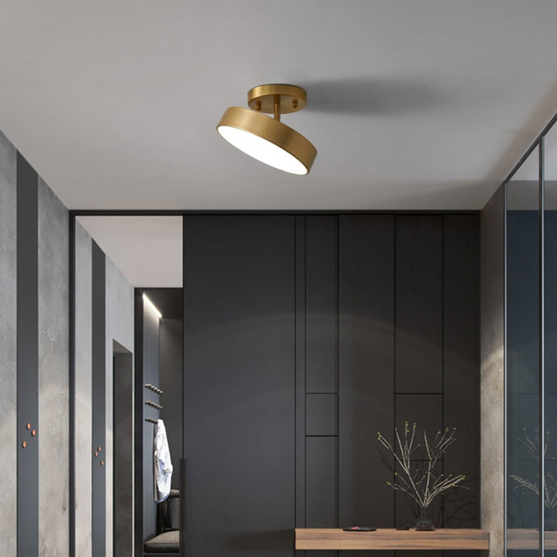 Plafonnier moderne LED minimaliste en métal Celio