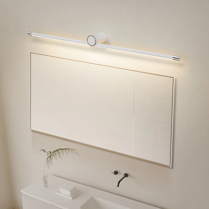 miroir moderne avec lumières led pour maquillage et décoration intérieure