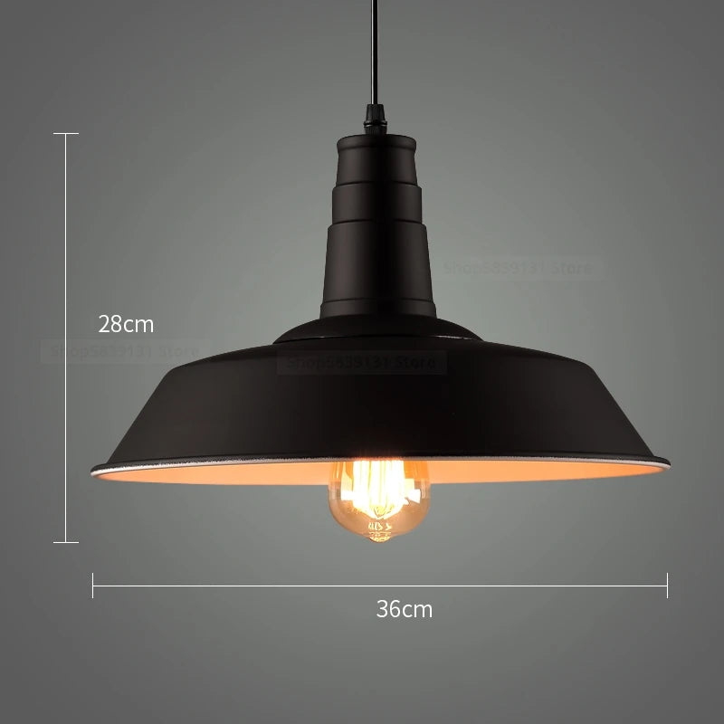 suspension style industriel rétro nordique pour bar loft