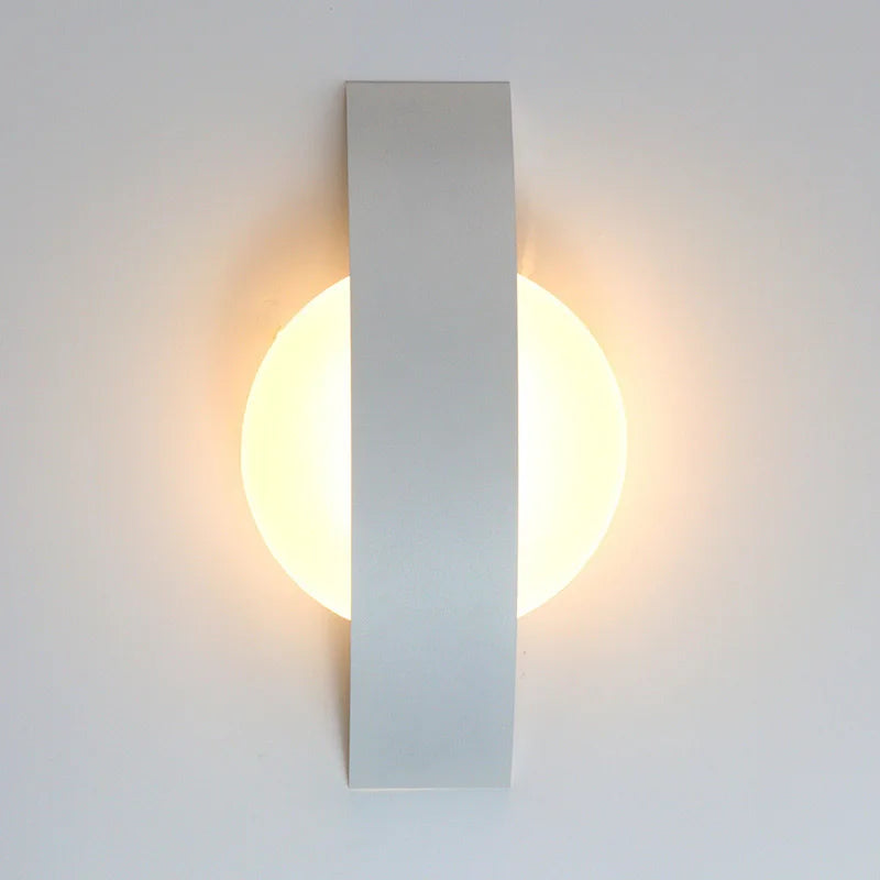 applique murale led moderne décorative simple rond ou carré