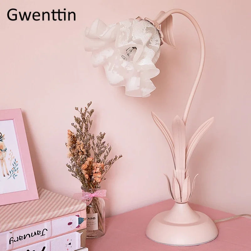 lampe de table moderne à led motif princesse pour décoration intérieure