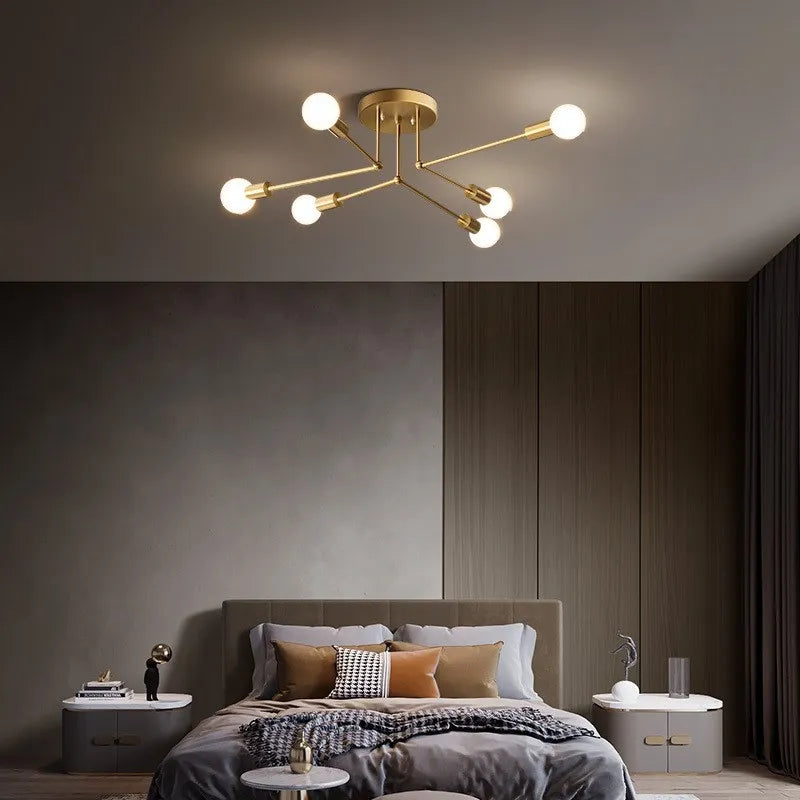 Plafonniers à plusieurs lampes moderne