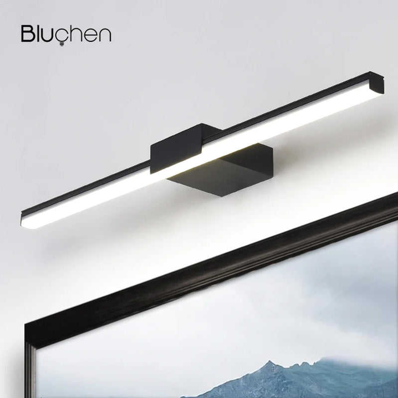 applique murale led moderne nordique étanche d'intérieur montée en surface