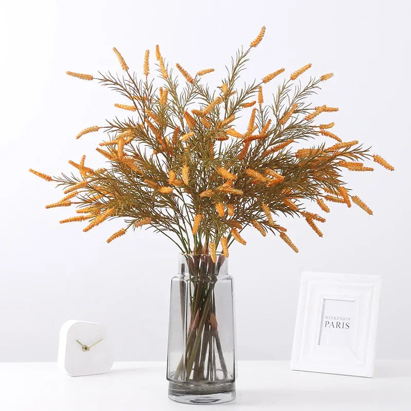 lot de 3 plantes artificielles décoration pour mariage automnal