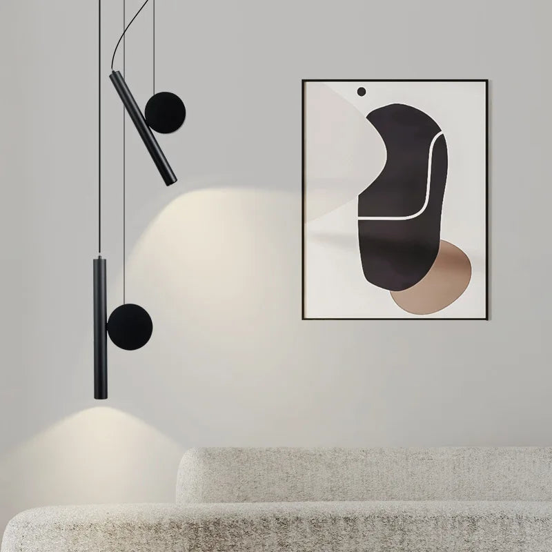 Suspension LED moderne câble réglable pour chevet salon allée étude Lustre intérieur décor à la maison luminaire Lustre