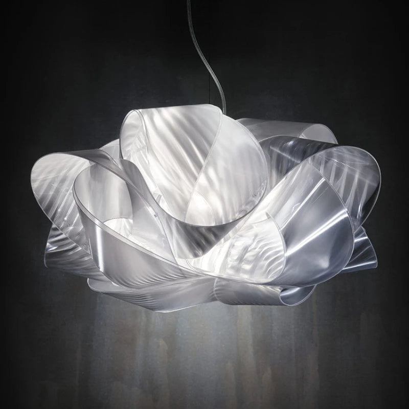 suspension Slamp italien Fabula blanche fleur