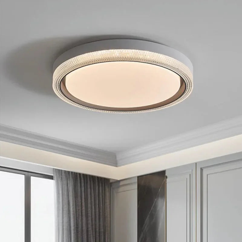 Plafonnier rond moderne à leds pour intérieur décoratif maison