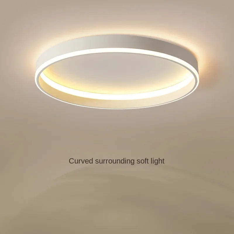 Plafonnier led ronde nordique pour intérieur