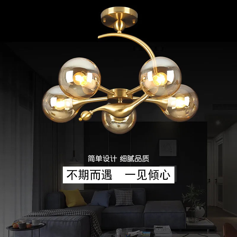 lustre nordique post-moderne simple style américain moderne