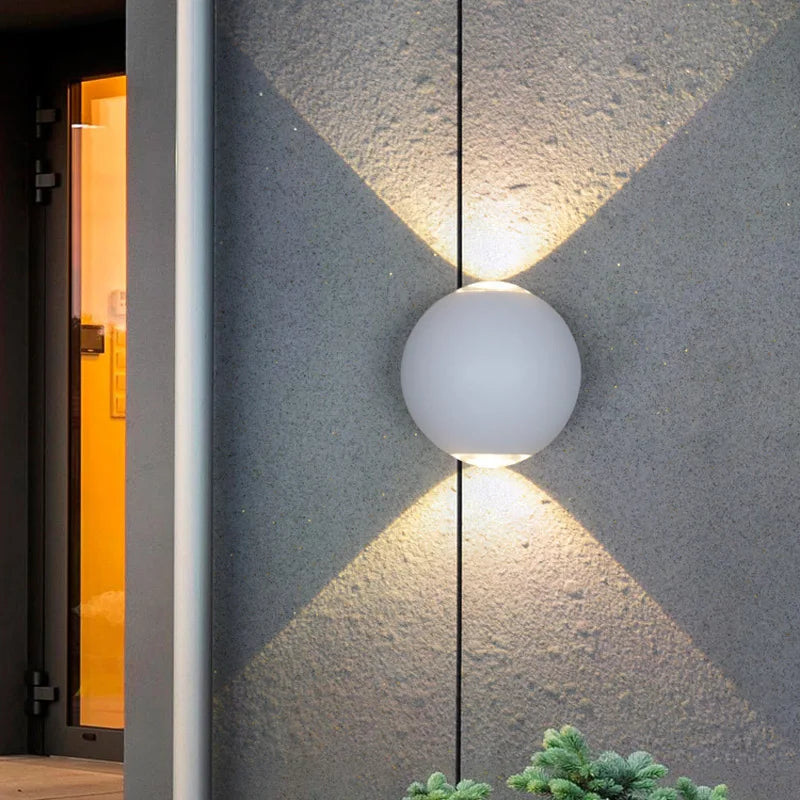 applique murale led moderne en aluminium pour éclairage domestique